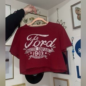 Vintage Ford Crop Top